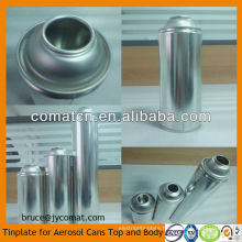 European Standard Tinplate for Aerosol Cans Top and Bottom